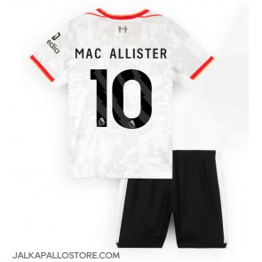 Liverpool Alexis Mac Allister #10 Kolmaspaita Lapsille 2024-25 Lyhythihainen (+ shortsit)